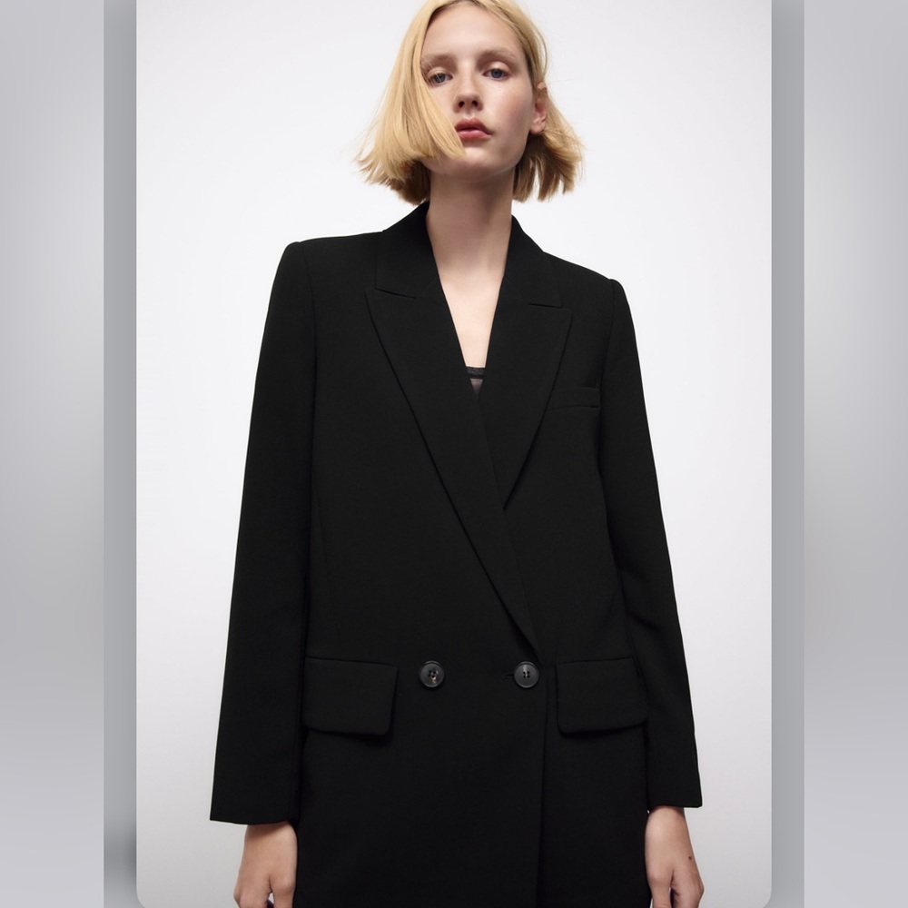 Zara Classic Oversized Blazer-Size XS